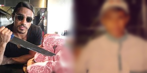 Nusret çocukluk fotoğrafını paylaştı, sosyal medya yıkıldı