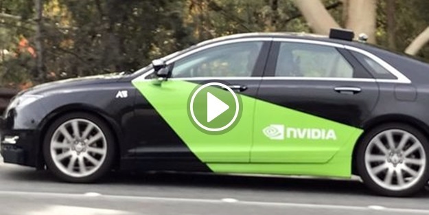 Nvidia, sürücüsüz otomobil testini gerçekleştirdi