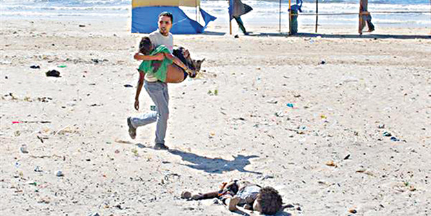 NY Times muhabiri kumsaldaki vahşi katliamı anlattı