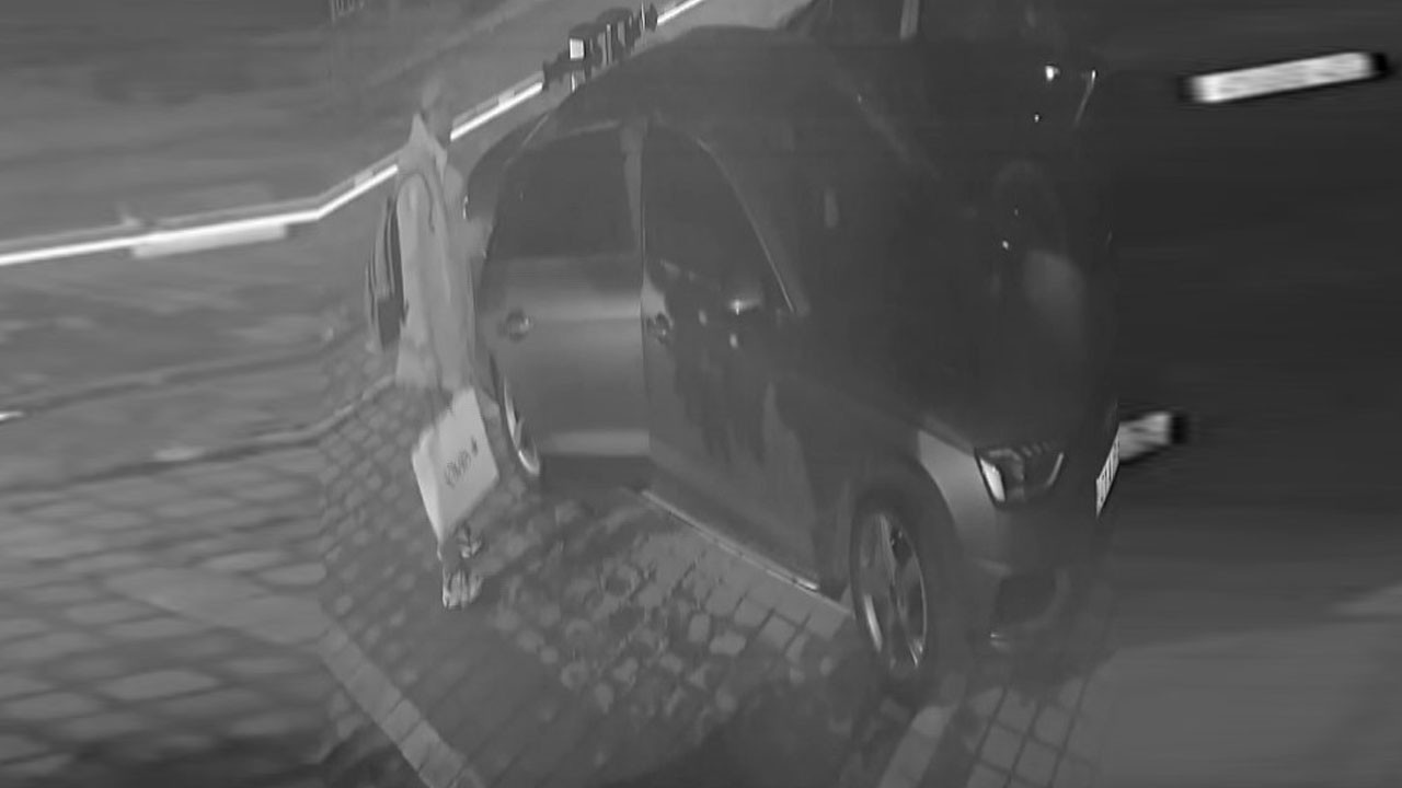 O anlar kameraya yansıdı! Aynı gece hem iş yerini hem otomobili soydu