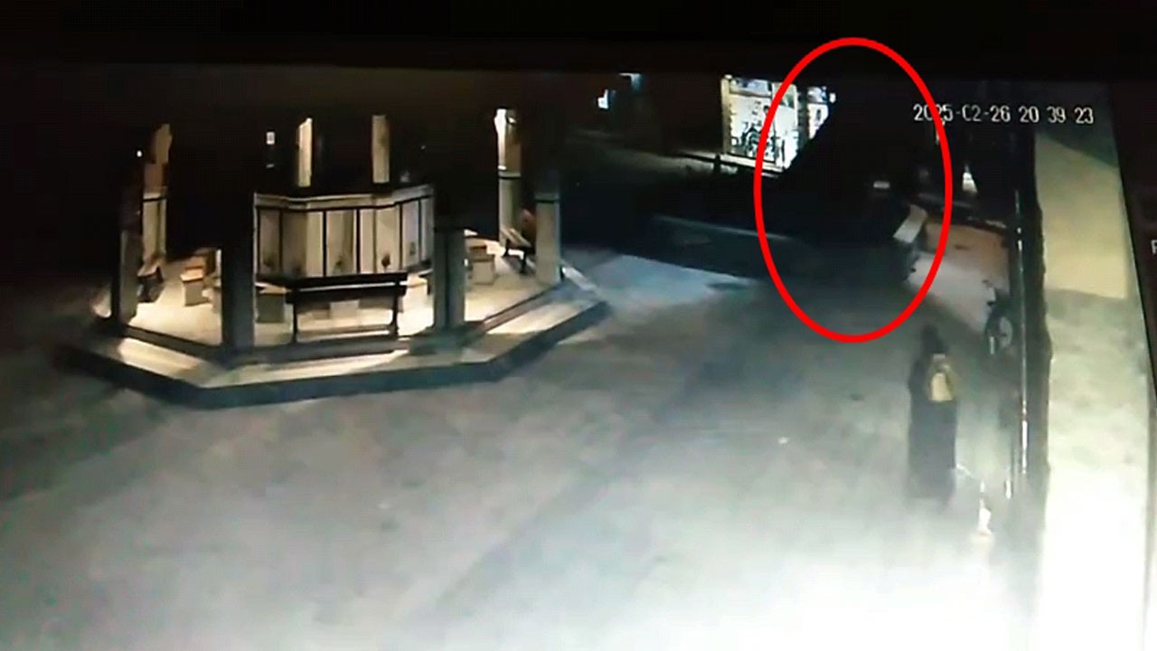 O anlar kaydedildi! 550 yıllık çınar devrildi