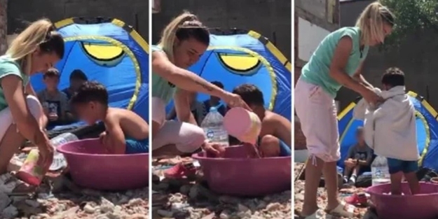 O çocuk ile annesi depremde can verirse, sorumlusu siz değil misiniz, Cumhuriyet'çiler!