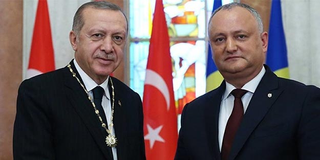 Cumhurbaşkanı Dodon, Erdoğan’ı öve öve bitiremedi