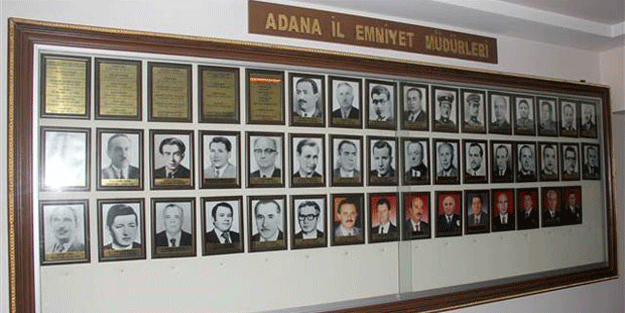 O emniyet müdürlerinin fotoğrafları kaldırıldı