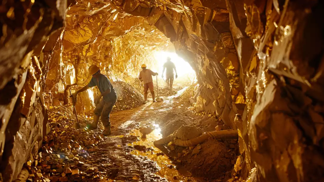 O fakir ülkede 100 tonluk gizli altın madeni bulundu!