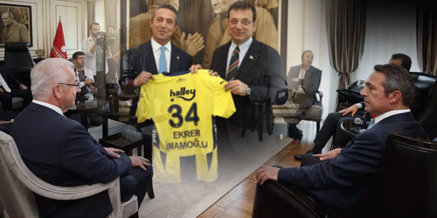 O görüntüler yeniden gündem oldu! Ali Koç’tan fırçaladığı İmamoğlu’na ziyaret