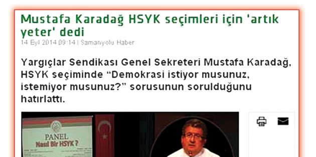 Örtü düşmanı hakim paralelin adayı