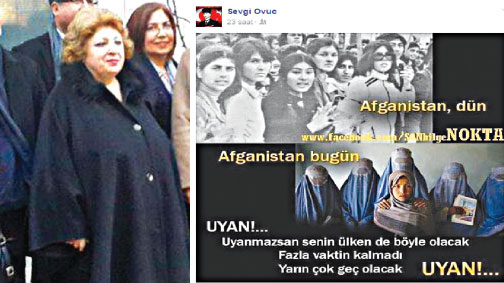 O hakimeden yine örtü karşıtlığı