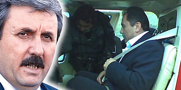 O helikopteri Destici kiraladı!