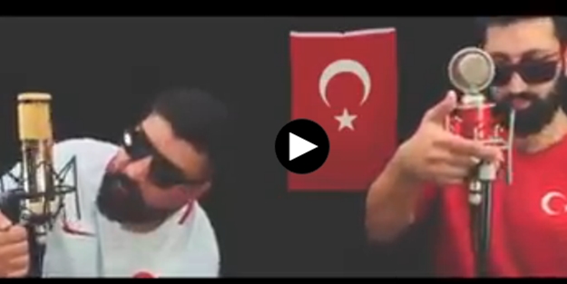 O ikiliden Millilere sürpriz klip