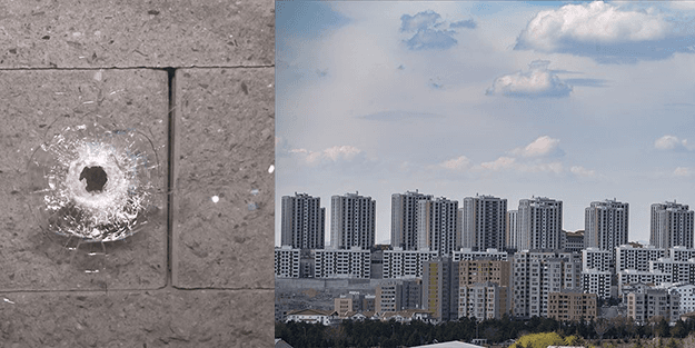 O ilçe Teksas gibi: Misafirlerini uğurlarken kurşun yağmuruna tutuldular!