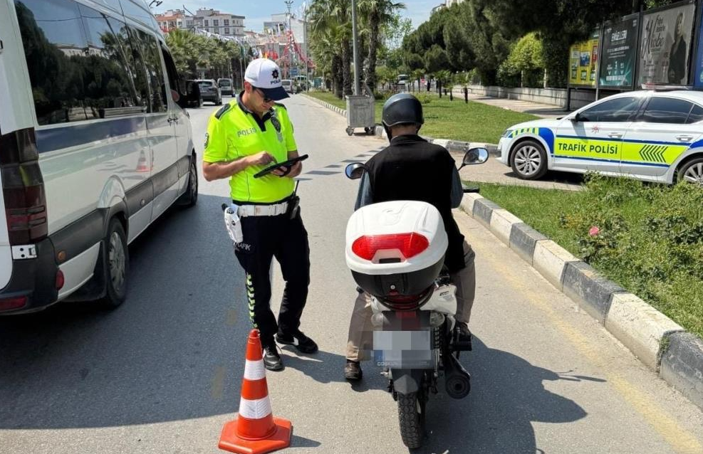 O ilde 91 motosiklet trafikten men edildi