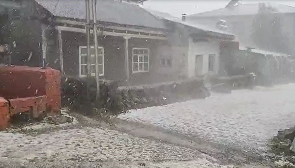 O ilimiz eylül ayında beyaza büründü