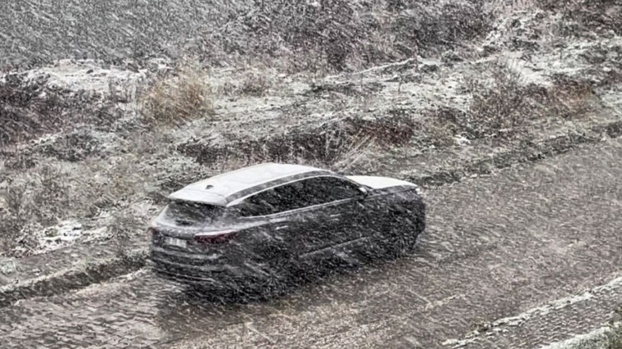 O ilimiz kara teslim oldu, şehir beyaza bütündü!