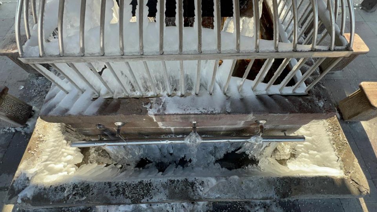 O ilimiz resmen buz kesti! Şaka değil tam eksi 33 derece!