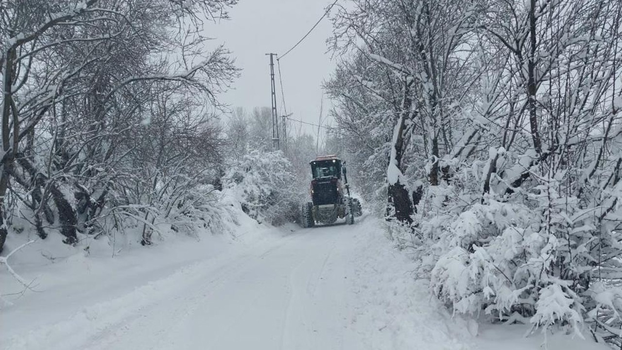 O ilimizde 162 köy ulaşıma kapandı