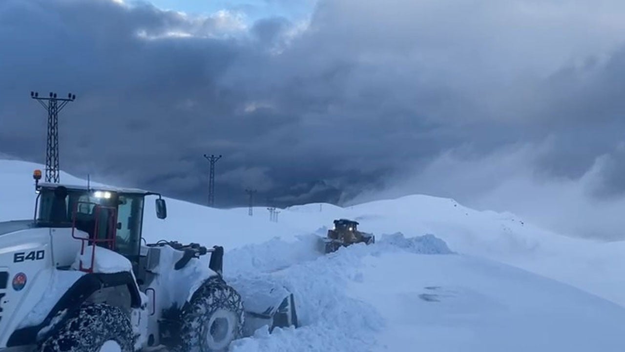 O ilimizde karla mücadele mücadelesi başladı!