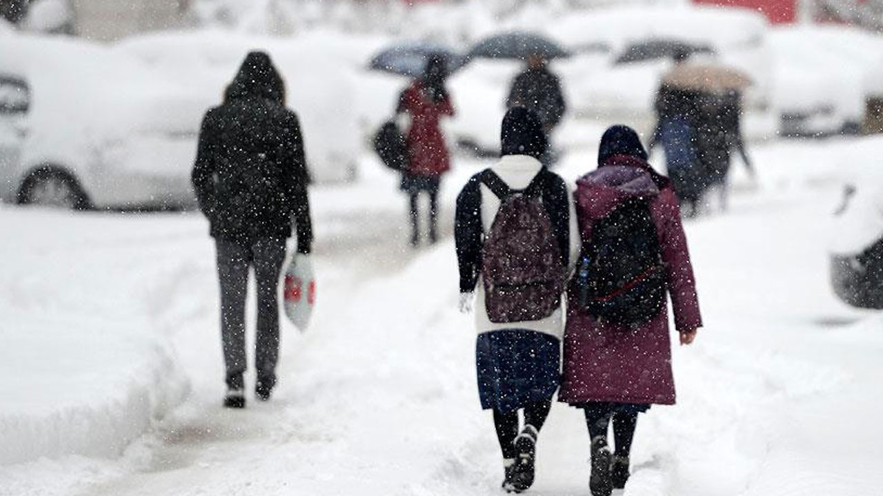 O ilimizde yaşayanlar dikkat! Okullar tatil edildi