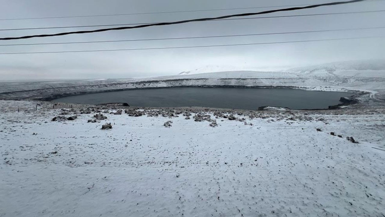 O ilimize Nisan ayında kar yağdı