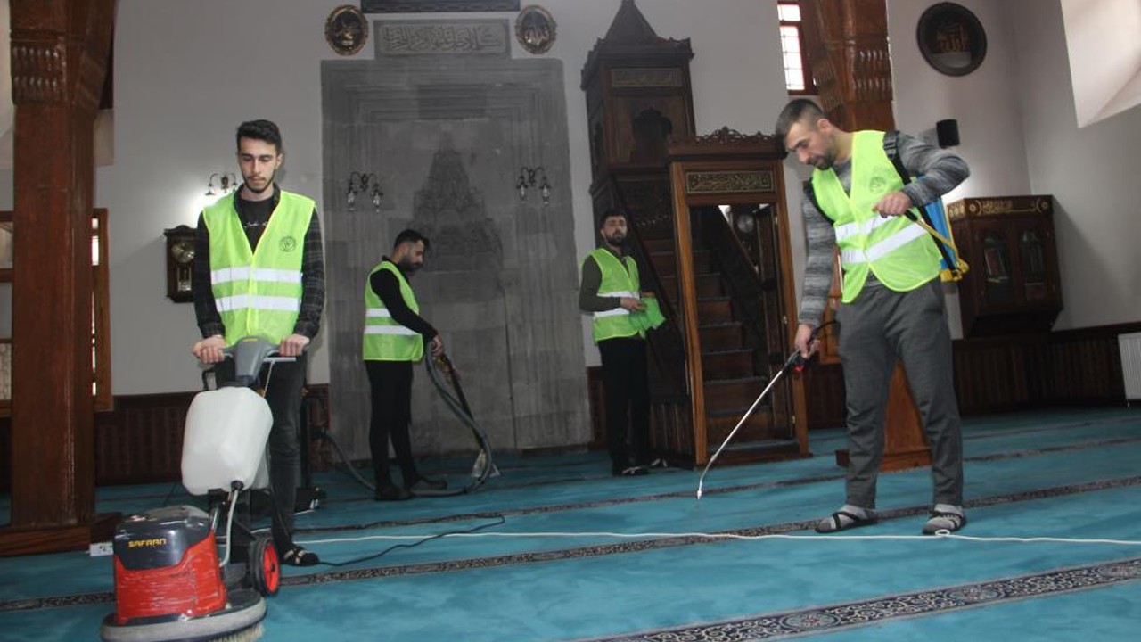 O ilimizin camilerinde Ramazan hazırlığı başladı