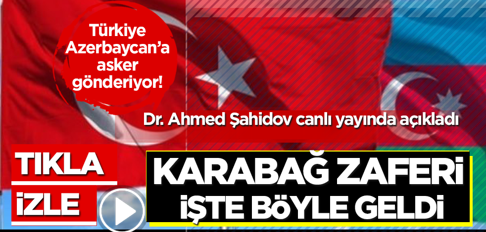 O isimden canlı yayında flaş Azerbaycan - Türkiye açıklaması