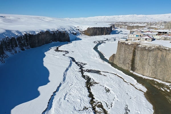 O kanyon dronla görüntülendi