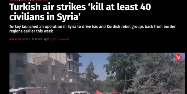 O katliamı Türkiye yapmış gibi gösterdi!