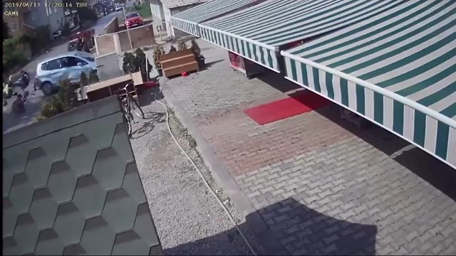 O kazanın kamera görüntüleri ortaya çıktı 