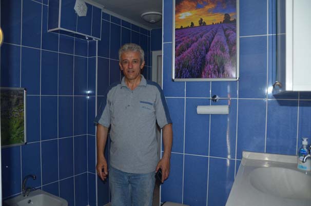 O köye 5 yıldızlı tuvalet!
