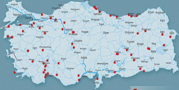 O noktalar belirlendi, 311 milyon TL'lik yatırım yapılacak