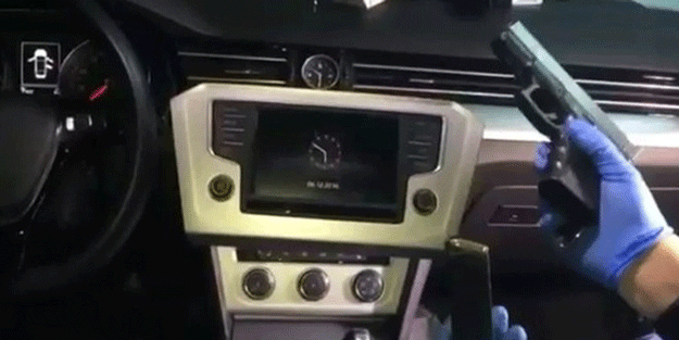 O otomobil bakın kimin çıktı