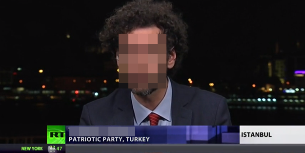 O partinin yöneticisi Rus TV'sinde Türkiye'yi suçladı!