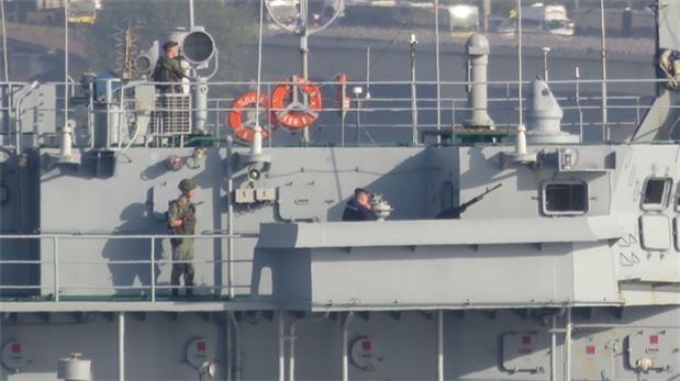 O rus gemisi yine boğazdan geçti