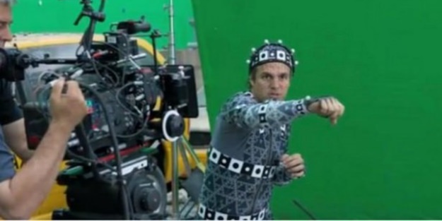 O sahneler aslında bakın nasıl çekiliyor?