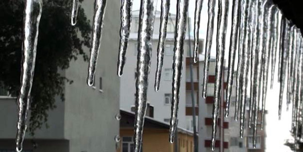 O şehirde -1 dereceyi gördüler… Yürümek imkansız