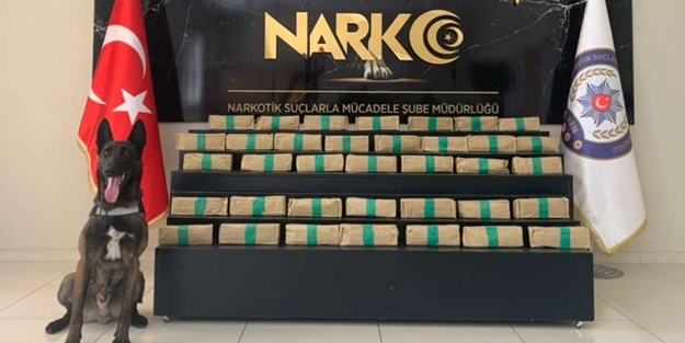 O şehirde 20 kilogram uyuşturucu ele geçirildi!