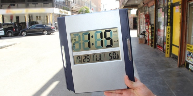 O şehirde termometreler 50 dereceyi gördü!