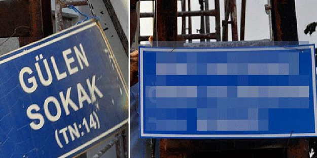 O sokağın ismini bakın ne yaptılar!