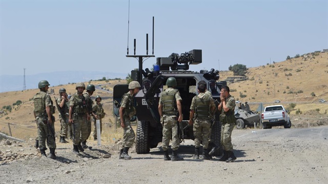 O teröristler yakalandı