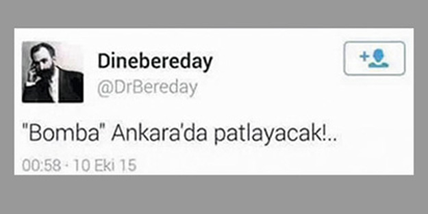 O Twitter hesabının sahibi tutuklandı