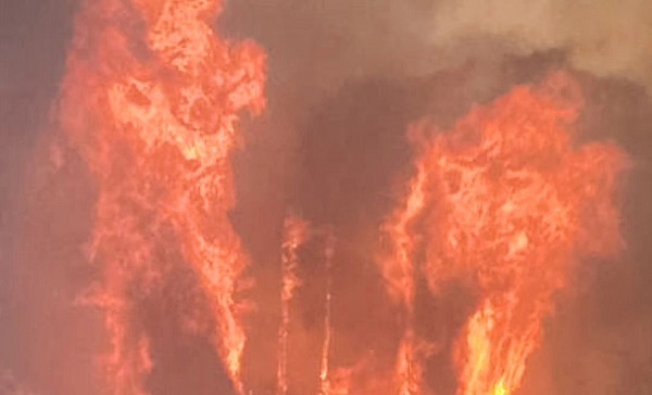 O ülke adeta cayır cayır yanıyor