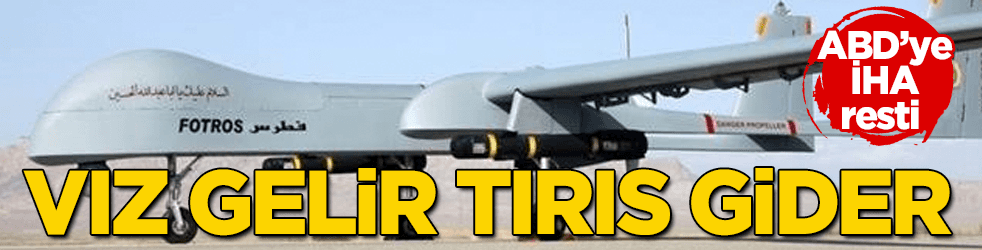 O ülke, resti çekti! ABD'nin İHA yaptırımları boşuna