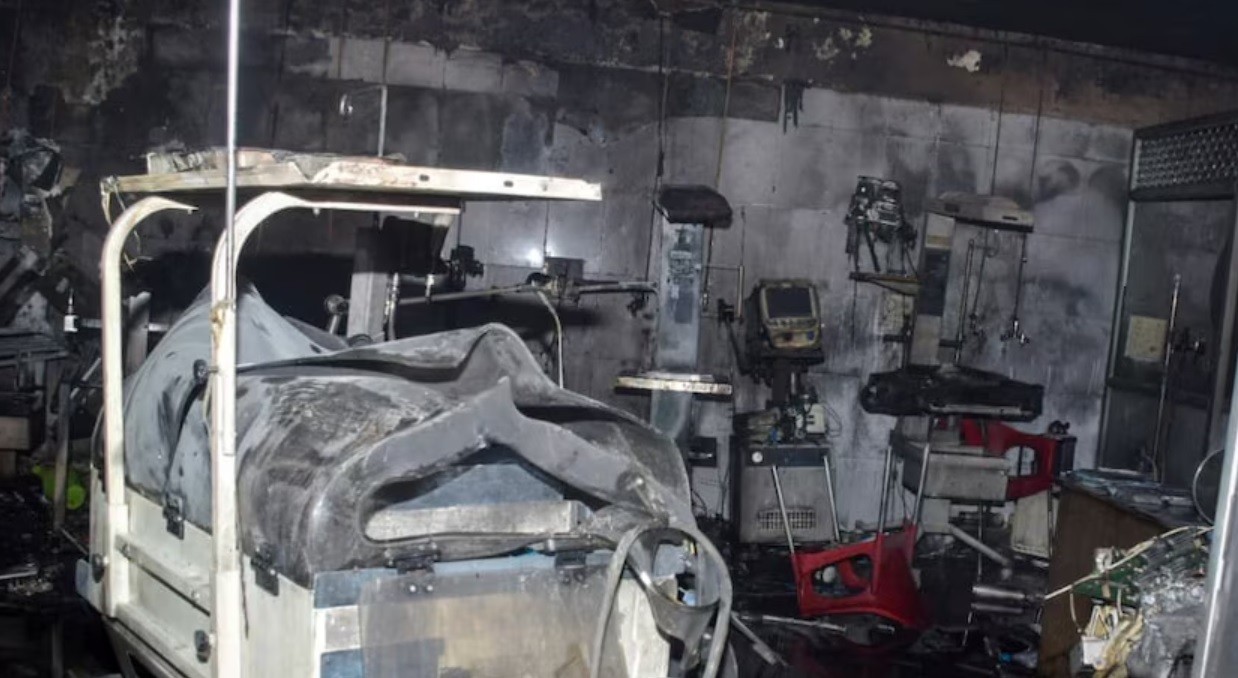 O ülkede felaket! 10 bebek yanarak öldü