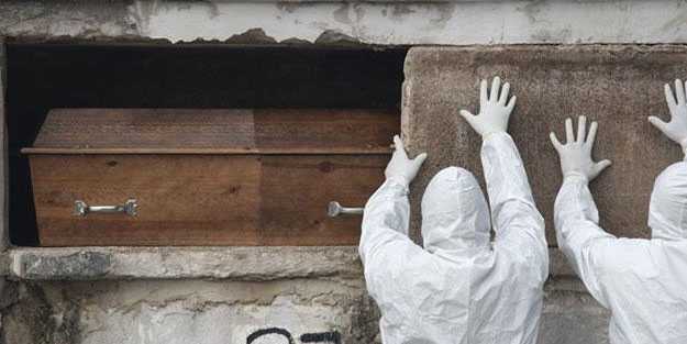 O ülkede koronavirüs nedeniyle 'ölüm belgesi' tükendi