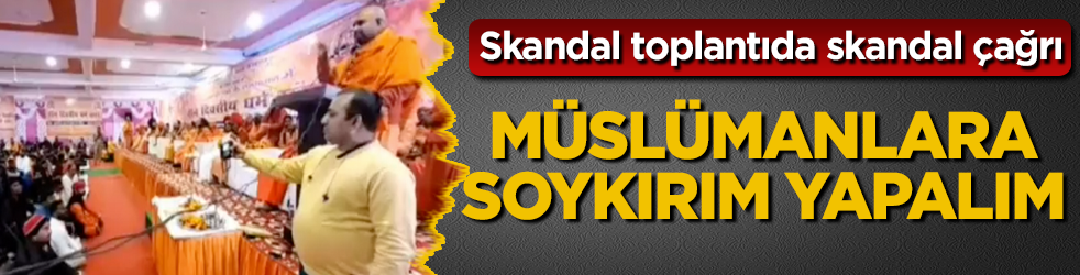 O ülkede skandal çağrı! Müslümanları soykırımdan geçirelim