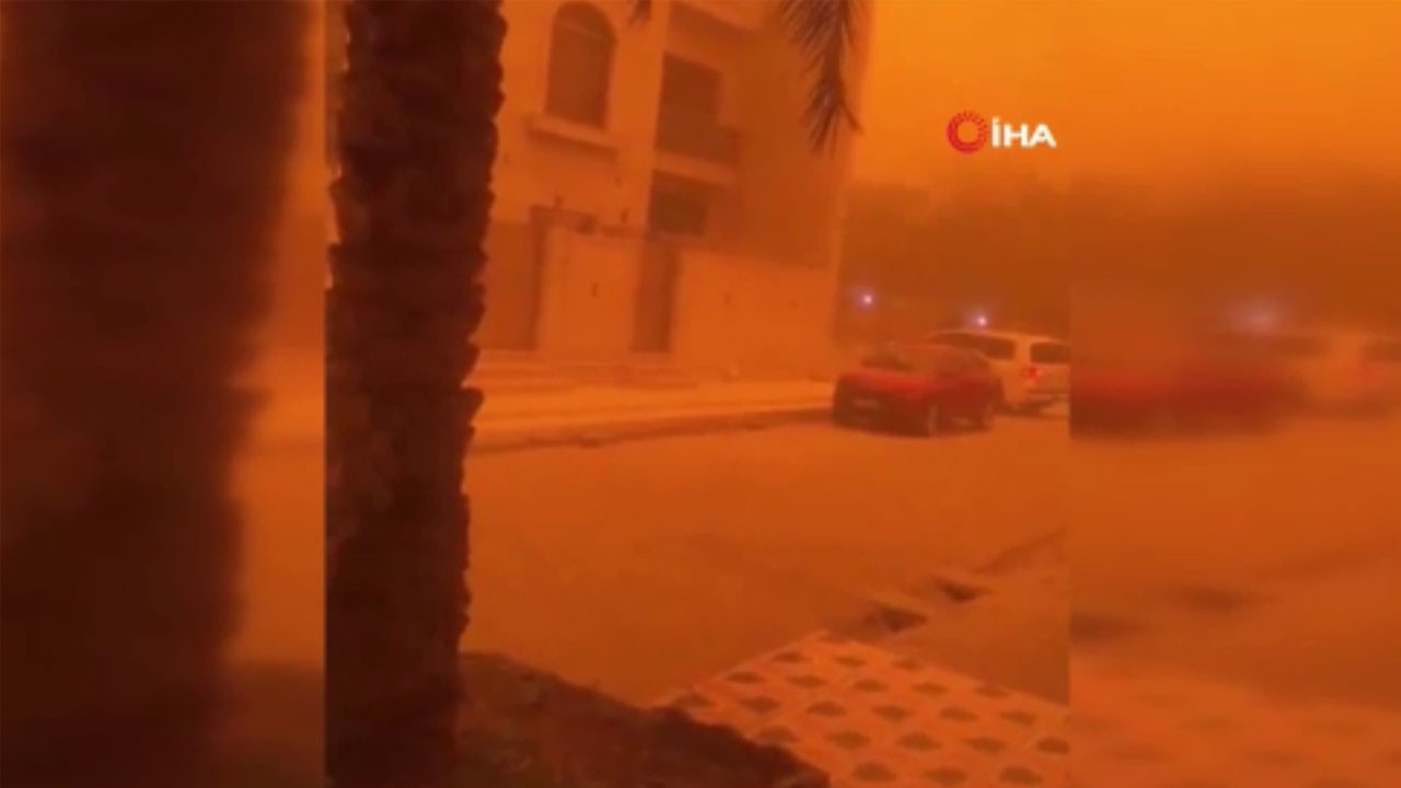 O ülkeyi toz fırtınası etkisi altına aldı! Binlerce kişi hastanelik oldu