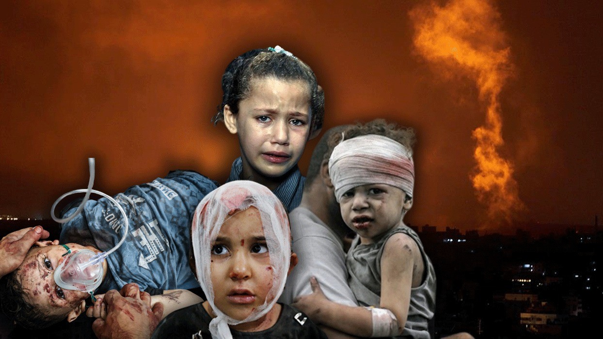 O video, elden ele dolaşıyor! İşte Filistin'in şehit çocuklarının yürek dağlayan çağrısı