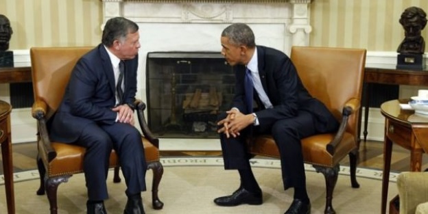 Obama, Kral Abdullah ile Beyaz Saray'da bir araya geldi
