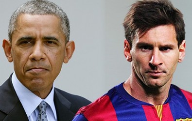 Obama Messi ile görüşemedi