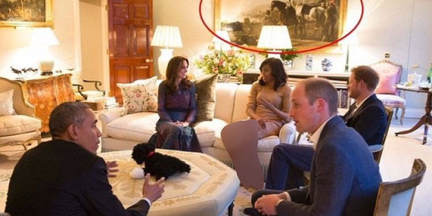 Obama'nin İngiltere ziyaretinde ırkçı skandal